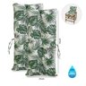 Kit 2 Almofadas Impermeáveis para Cadeiras de Bambu/vime Folha - 2