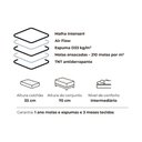 Ver imagem 3 de Colchão King Molas Ensacadas Ecolife Pillow Air (193x203x33) - Plumatex