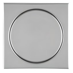 Ralo Inox 12,5 X 12,5 Select Grelha com Caixilho - Mozaik - 1