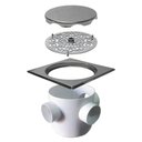 Ver imagem 4 de Ralo Inox 12,5 X 12,5 Select Grelha com Caixilho - Mozaik