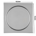 Ver imagem 3 de Ralo Inox 12,5 X 12,5 Select Grelha com Caixilho - Mozaik