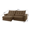 Ver imagem 6 de Sofá Classic Veludo 02 Módulos 80 Cm B25 Meu Sofá Online