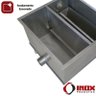Caixa de Gordura Inox - Modelo 02 - Inox 304 - 30x30x25 Cm - 4
