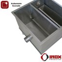 Ver imagem 4 de Caixa de Gordura Inox - Modelo 02 - Inox 304 - 30x30x25 Cm