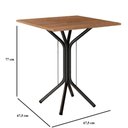 Ver imagem 3 de Conjunto Mesa com 4 Cadeiras Thais 3009 Artefamol