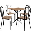Ver imagem 2 de Conjunto Mesa com 4 Cadeiras Thais 3009 Artefamol