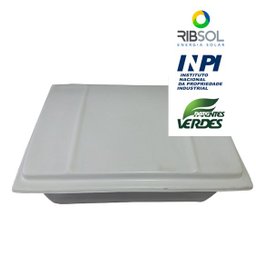 Kit Caixa de Água 20L para Boiler Solar com Flange e Boia - 2