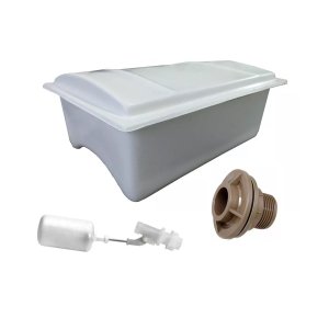 Kit Caixa de Água 20L para Boiler Solar com Flange e Boia