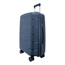 Mala Média 23kg em Polipropileno Rodas 360º Cadeado Tsa Gladiador P2m:azul Marinho - 2