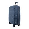 Mala Média 23kg em Polipropileno Rodas 360º Cadeado Tsa Gladiador P2m:azul Marinho - 2