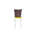 Ver imagem 3 de 6 Cadeiras para Mesa Branca Hawai Avelã Cor:amarelo