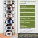 Ver imagem 2 de Sapateira Giratória 2.25m Branca