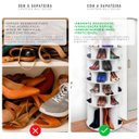 Ver imagem 6 de Sapateira Giratória com Divisória para Botas 1.85m Branca