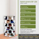 Ver imagem 4 de Sapateira Giratória 1.25m Branca