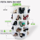 Ver imagem 4 de Sapateira Giratória 1.05m Branca