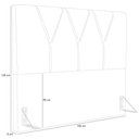 Ver imagem 5 de Cabeceira Cama Box Casal King 195 Cm Aurora W01 Couríssimo Fendi - Lyam Decor