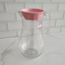 Ver imagem 4 de Jarra para Água e Suco com Tampa e Alça 2L Transparente e Rosa Quartzo Ou