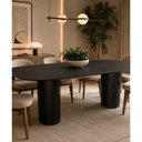 Ver imagem 1 de Mesa de Jantar Gabriela 10 Lugares Orgânico MDF 270x160cm Café