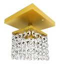 Ver imagem 2 de Kit 2 Lustre Legitimo Cristais Hall Lavabo Dourado
