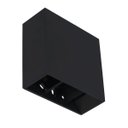 Ver imagem 1 de Arandela LED Focus Facho Duplo Ajustável 4W 3000K Preta