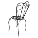 Ver imagem 2 de Porta Vaso Pequeno Cadeirinha de Ferro Harmoniza Minas - Preto