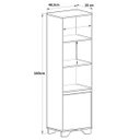 Ver imagem 6 de Conjunto Rack com Painel para 60 Polegadas e Estante Benevello 2039 Quiditá