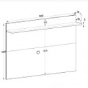 Ver imagem 7 de Conjunto Rack com Painel para 60 Polegadas e Estante Benevello 2039 Quiditá