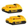 KIT 2 BATERIAS 20V + CARREGADOR BIVOLT DCB203C2 DEWALT - 4