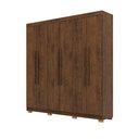 Ver imagem 7 de Guarda Roupa Casal Doral 218cm 6 Portas de Bater 2 Gavetas Nogueira G98 - Gran Belo