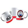 Caneca Cerâmica Faixa Vermelha Jiu Jitsu Brasileiro Brasil - 1