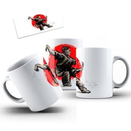 Caneca Cerâmica Karatê Do Caratê Disciplina E Foco Treino - 2