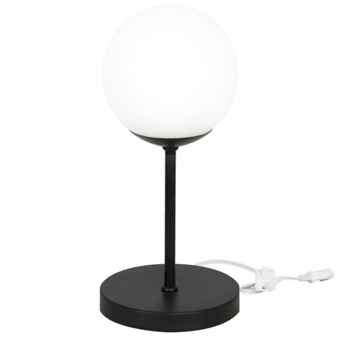 Luminária de mesa abajur Orby Preto