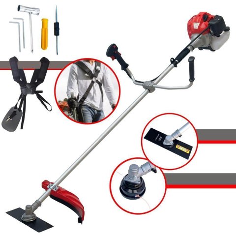Roçadeira Cortador de Grama 43cc 2hp 9000rpm Anmax Cg430p-tb