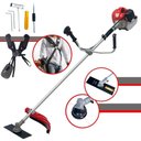 Ver imagem 1 de Roçadeira Cortador de Grama 43cc 2hp 9000rpm Anmax Cg430p-tb