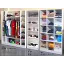 Ver imagem 1 de Expositor Colméia Cabideiro Nichos = 3 Peças = Loja Roupas