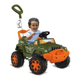 Carrinho Pedal Smart Banjipe Passeio Camuflado - Bandeirante - 2