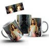 Caneca Cerâmica Arte Milagre de Jesus Estilo Pintura - 2