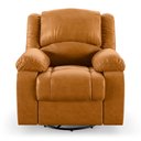 Ver imagem 5 de Poltrona do Papai Reclinável Melim Glider Giratória Massagem Pu Whisky Fh1 - D'Rossi