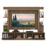 Estante com Suporte Tv 65" Prateleiras C/ Espelho Oslo Multimóveis V3385 - 5