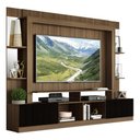 Ver imagem 1 de Estante com Suporte Tv 65" Prateleiras C/ Espelho Oslo Multimóveis V3385