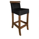 Ver imagem 1 de Banqueta para Cozinha Americana 1 Unidade Bistro Balcao 65cm Valios Banqueta Alta Creta