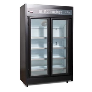 Expositor Refrigerado Auto Serviço Polar 1.25m 2 Portas PEVCA-220v