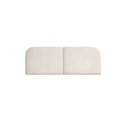 Ver imagem 2 de Painel Cabeceira de Cama Box Luna King Size 193X Veludo Bege:Veludo Bege