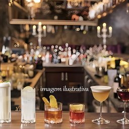 Kit 6 Copos Uisque de Luxo Whisky 295ml Material Cristal - 9