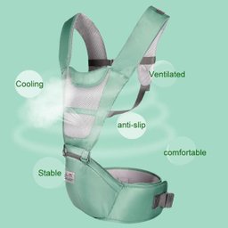 Bolsa Cintura Canguru Apoio Bebê Super Confortável 30kg - 2