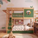 Ver imagem 1 de Treliche Active Play com Balanço Infantil Climb Casatema MadeiraOriginals Verde/Madeira Natural