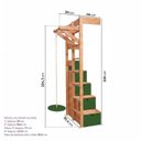 Ver imagem 5 de Treliche Active Play com Balanço Infantil Climb Casatema MadeiraOriginals Verde/Madeira Natural