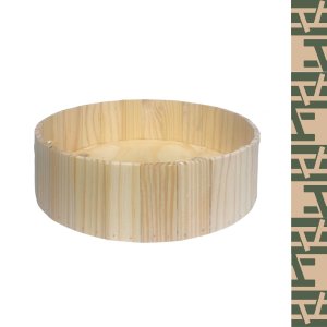 Cesta Ripada Redonda - 7x26x26cm