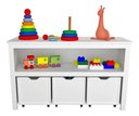 Ver imagem 2 de Organizador Infantil com Baús Atena 100% Mdf