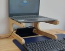 Ver imagem 2 de Suporte Notebook Computador Mesa Madeira Maciça Pinus